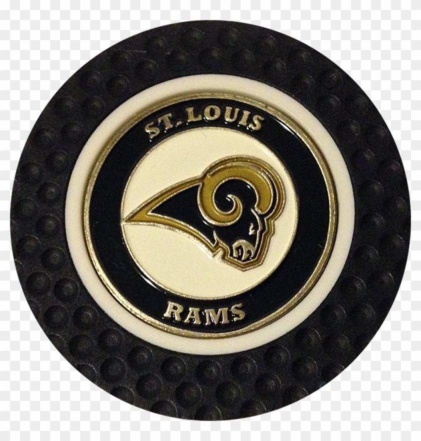 Golf Ball Marker Nfl St Louis Rams - Emblem Clipart #3858533