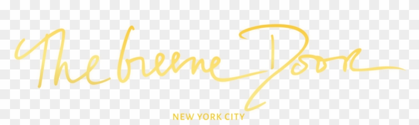 The Greene Door - Calligraphy Clipart #3858589
