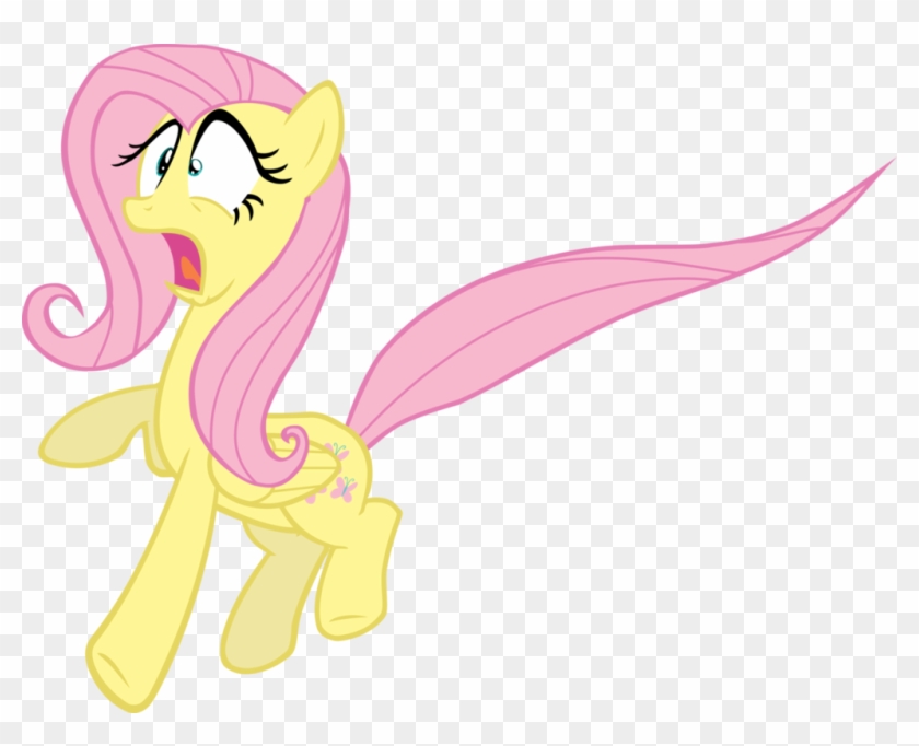 Entertainment Weekly Bats Clip - Mlp Fluttershy Scared - Png Download #3858848