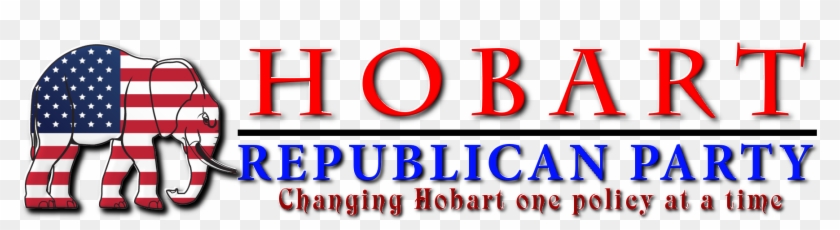 Hobart Republican Party Logo - Oval Clipart #3858859
