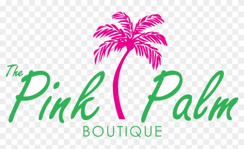 The Pink Palm Tampa - Pink Palm Clipart #3859319