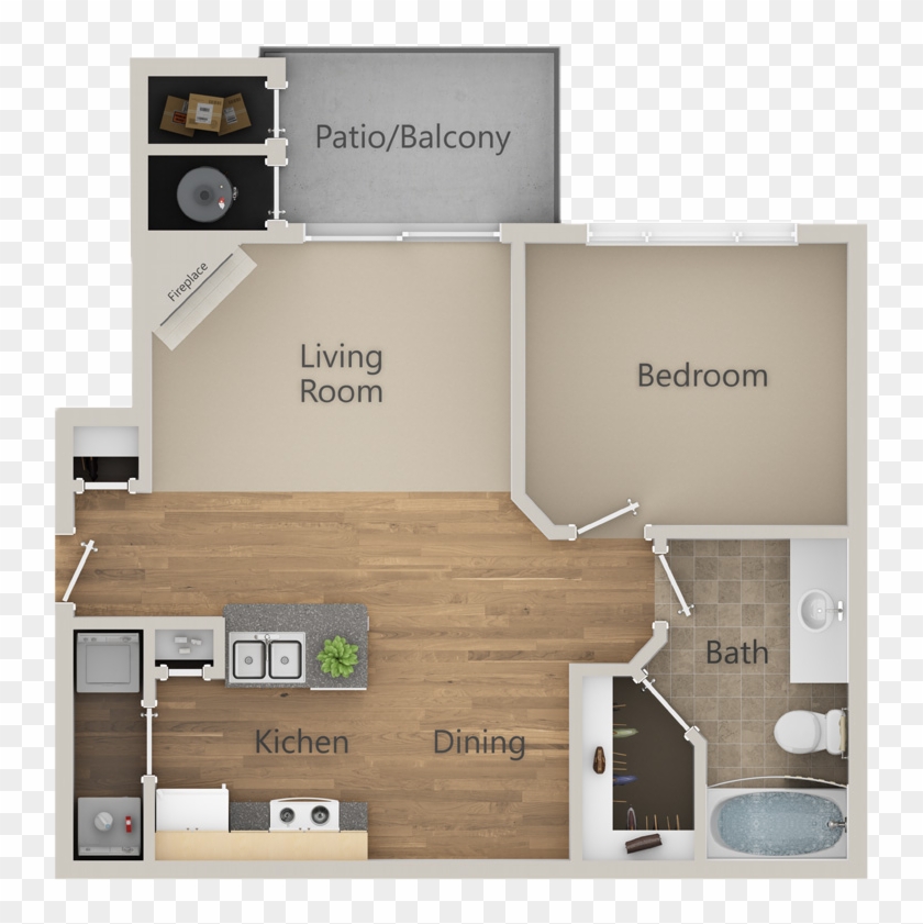 A1 - Floor Plan Clipart #3859374