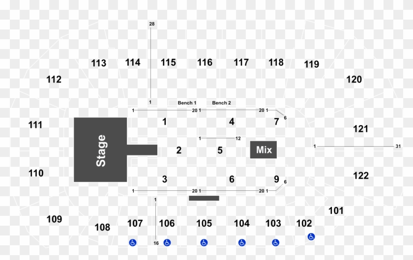Seatics Logo - Center Seating Chart Clipart