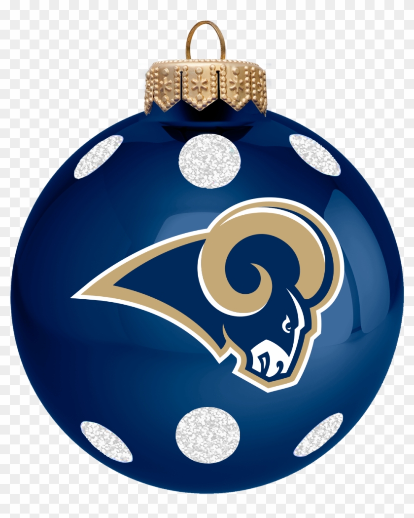 Louis Rams 3" Ball Ornament - Los Angeles Rams Vs Detroit Lions Clipart #3859619