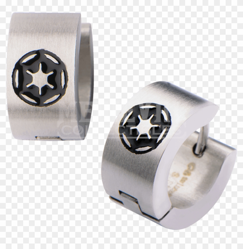 Galactic Empire Logo Huggie Earrings - Earring Clipart #3859682