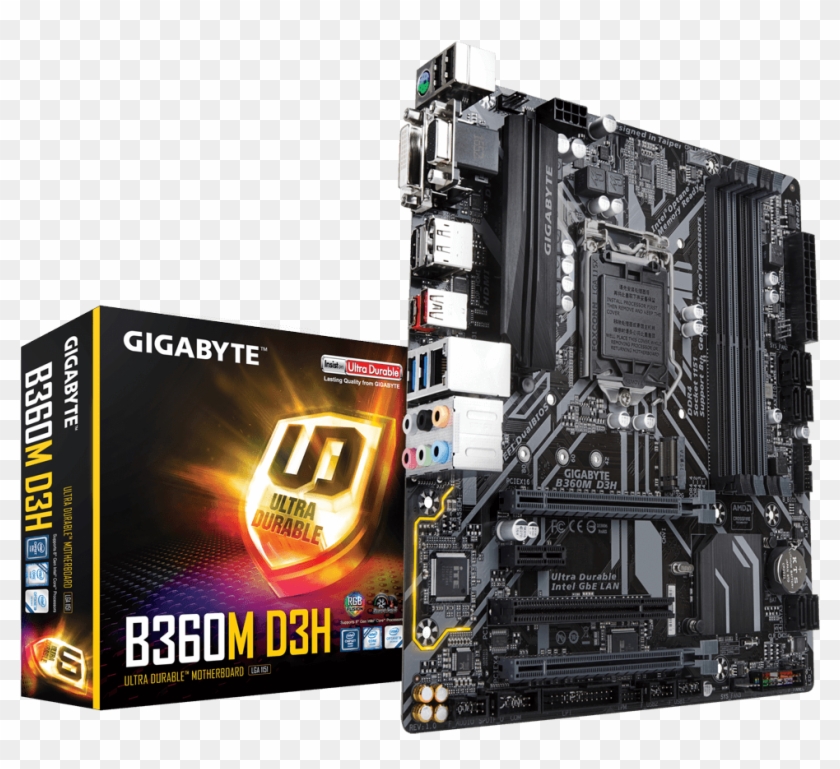 217769-2 - Gigabyte B360m D3h Clipart