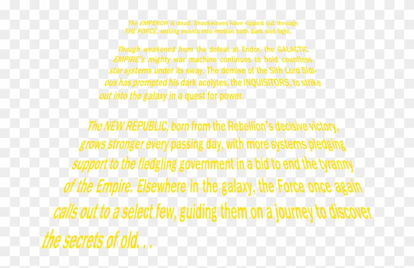 11lspgu - Star Wars Crawl Clipart