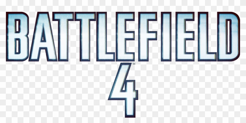 Bf4 Logo Png - Battlefield 4 Logo Png Clipart #3860935