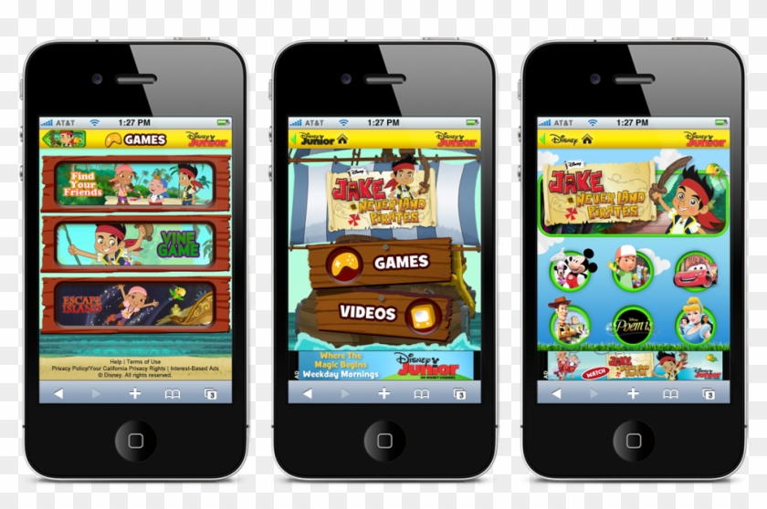 Disney Junior Designs For Mobile Devices - Jake And The Never Land Pirates Clipart