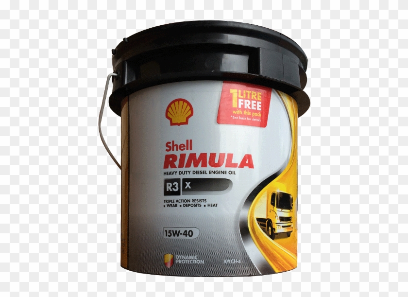 Shell Rimula R3 X 15w40 Ch4 - Shell Rimula R3 X 15w 40 Clipart #3861503