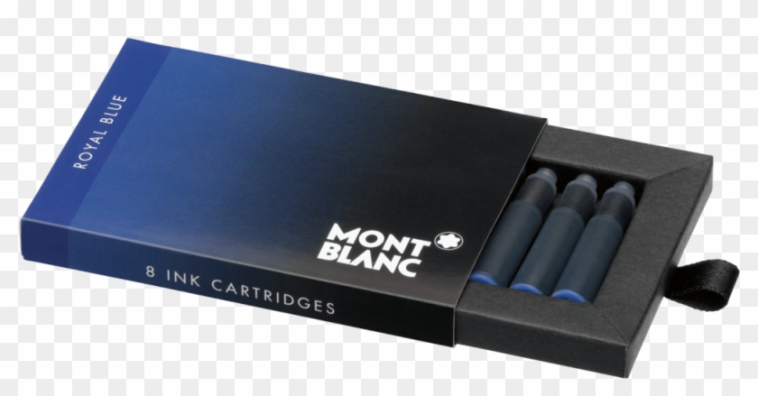 Montblanc Ink Cartridges Royal Blue - Mont Blanc Ink Cartridges Clipart #3861528
