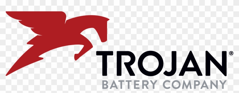 Trojan Battery Logo Clipart #3861611