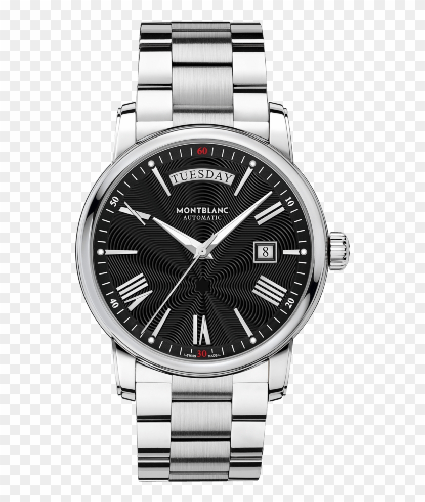 It Has A Textured Dial, Based On The Shape Of The Montblanc - Montblanc 4810 Date Automatic Clipart