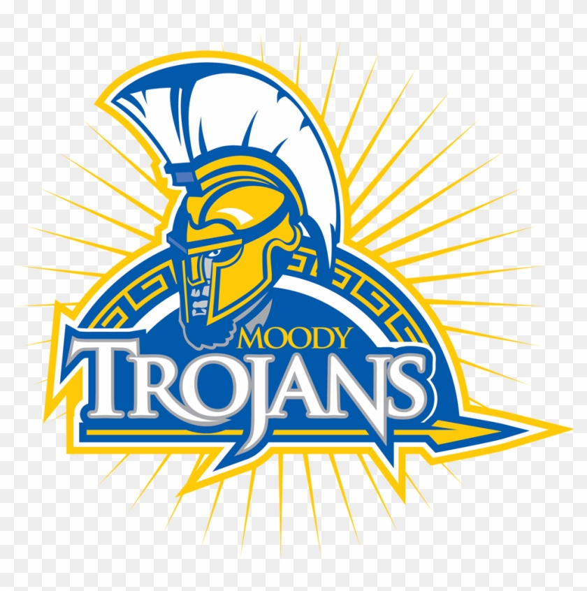 Foy H Moody Trojans - Moody High School Logo Clipart #3861676