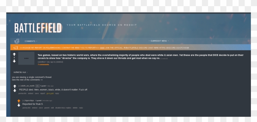 [bfv] Sloth Should Leave The Mod Team After Breaking - Battlefield 3 Clipart