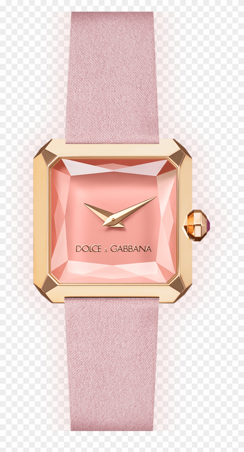 Men's And Women's Luxury Watches Collection - Dolce And Gabbana Pink Watch Clipart