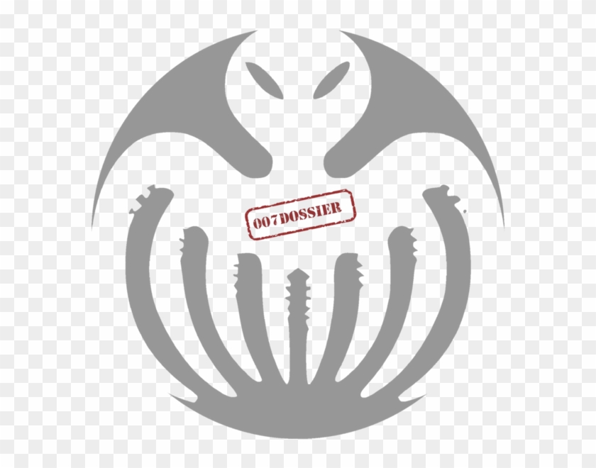 James Bond Spectre Octopus Logo Pumpkin Stencil , Png - Spectre Clipart
