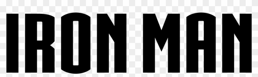 Iron Man - Iron Man Font Style Clipart