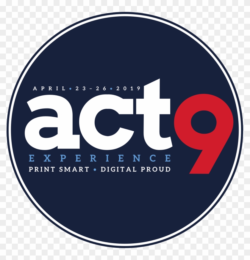 Act9 Logo Circle - Circle Clipart #3862326