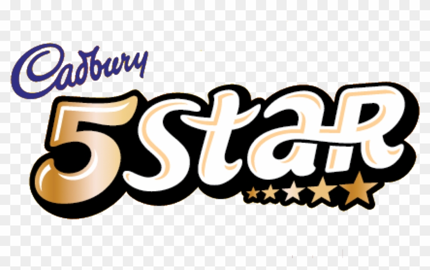 Feel The Rush With Cadbury 5 Star - Cadbury 5 Star Logo Clipart #3862460