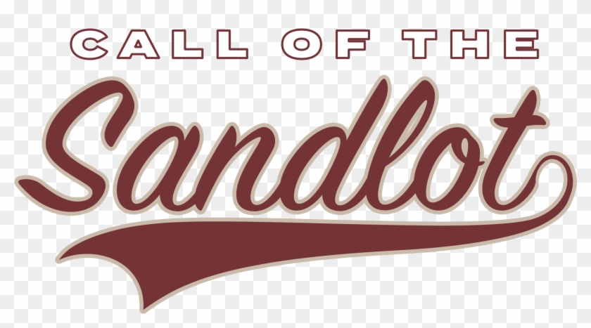 Call Of The Sandlot - Calligraphy Clipart