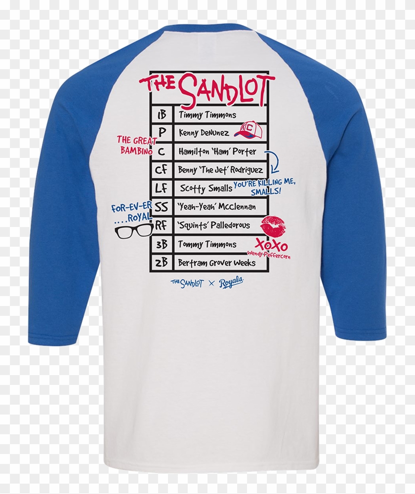 Iconic Movie With An Exclusive Royals Branded T-shirt - Long-sleeved T-shirt Clipart