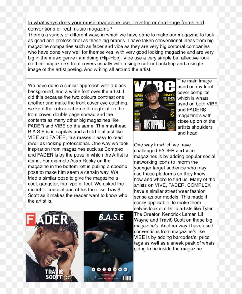 Evaluation Part - Drake Magazine Cover Clipart