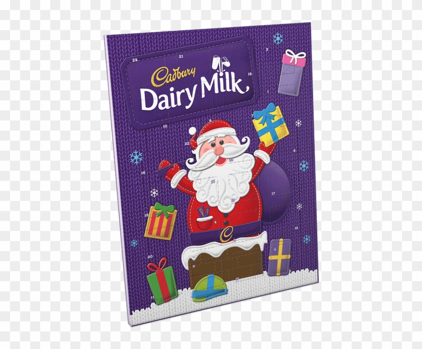 This Is Why Cadbury Puts Advent Calendar Windows In - Christmas Calendar Dairy Milk Clipart #3863287