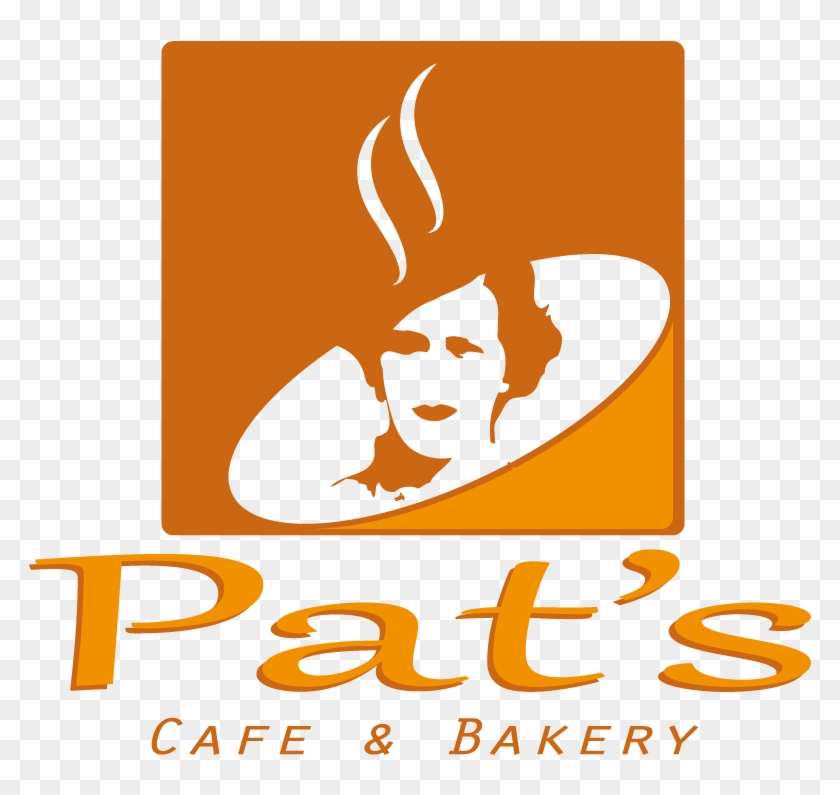 Bakery Logo Design For Pat's Cafe & Bakery In Australia - Graphic Design Clipart #3863909