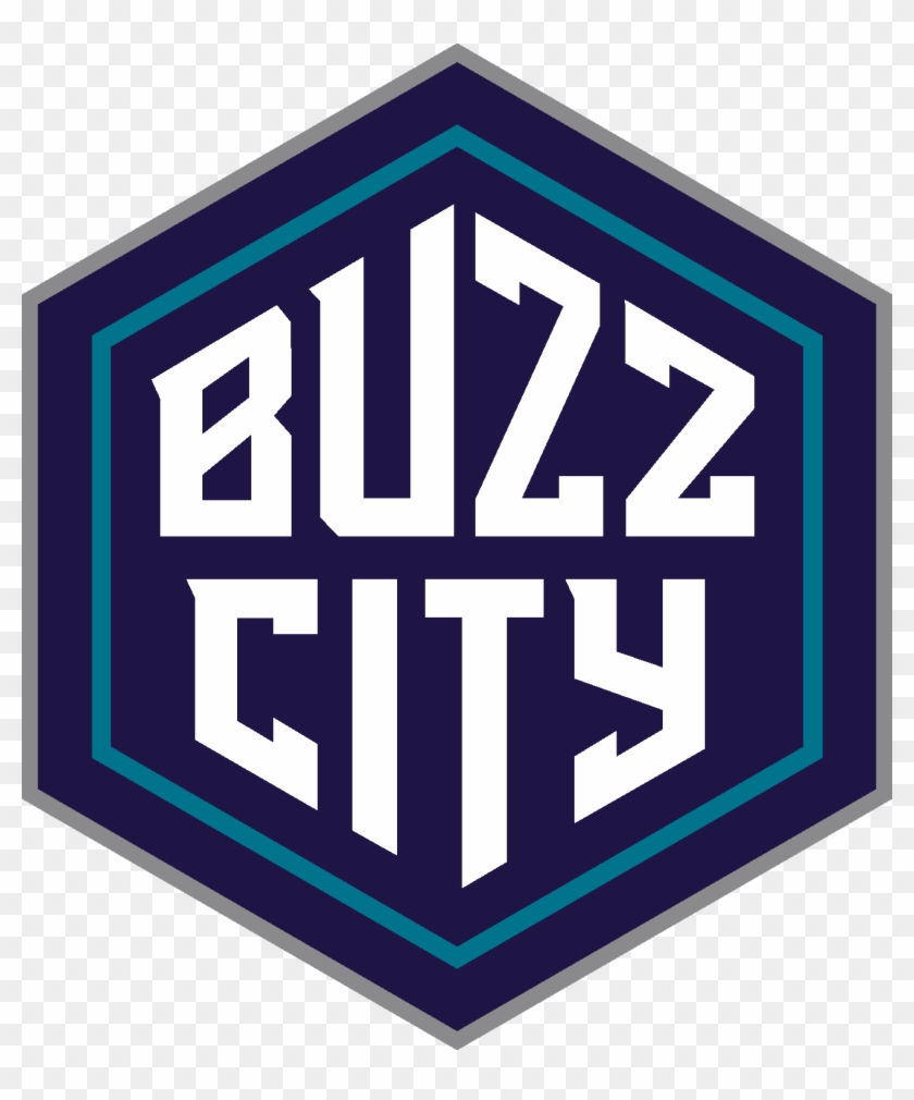 Charlotte Hornets Logo Png - Charlotte Hornets Buzz City Logo Clipart #3864453