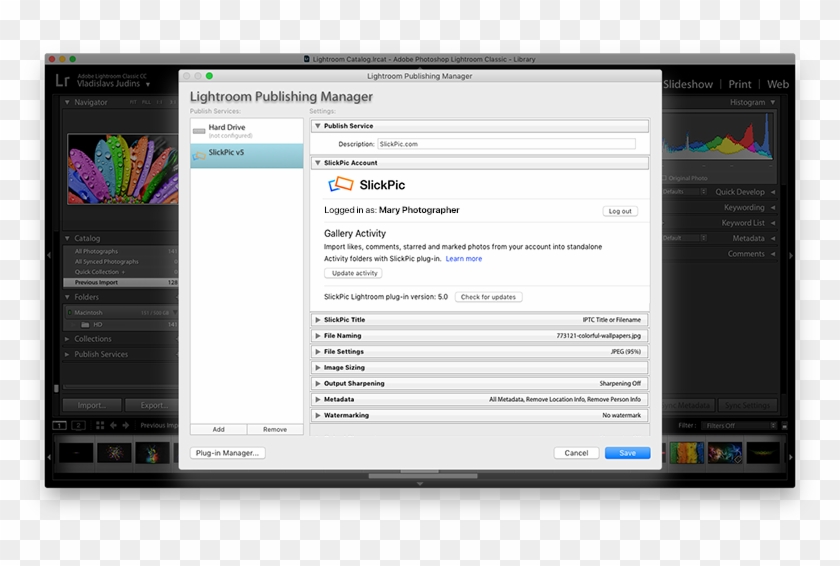 Quickly And Easily Upload Your Photos To Slickpic Through - Adobe Photoshop Lightroom 3 Clipart #3864478