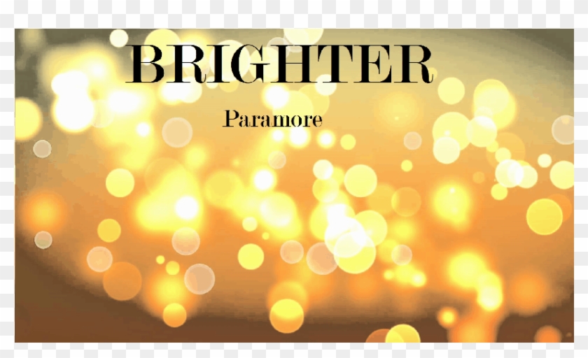 Brighter Sheet Music For Violin, Piano Download Free - Golden Bokeh Background Hd Clipart