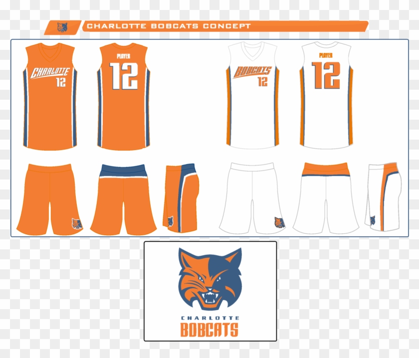 Bobcatsconcept3 - Charlotte Hornets Clipart #3864747