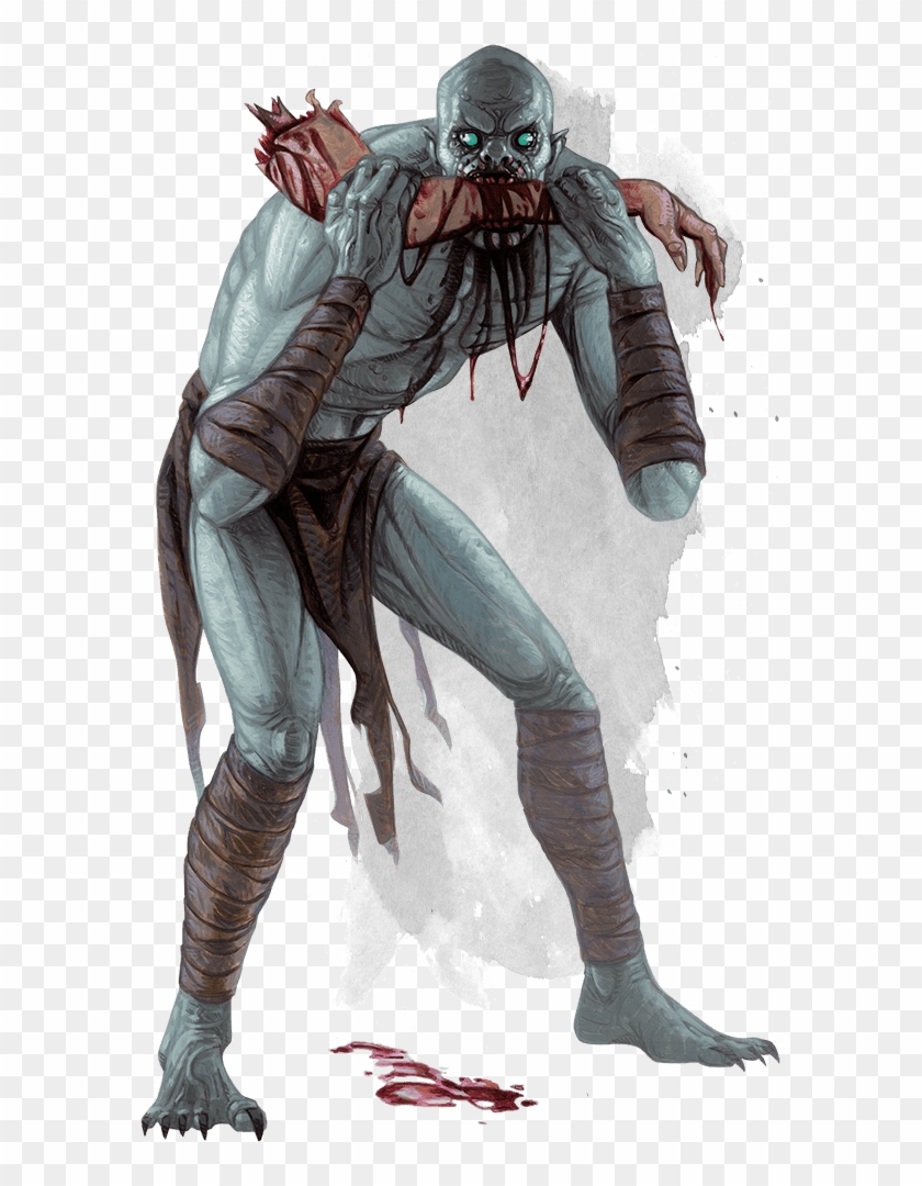 Ghoul - Ghoul Dnd Art Clipart