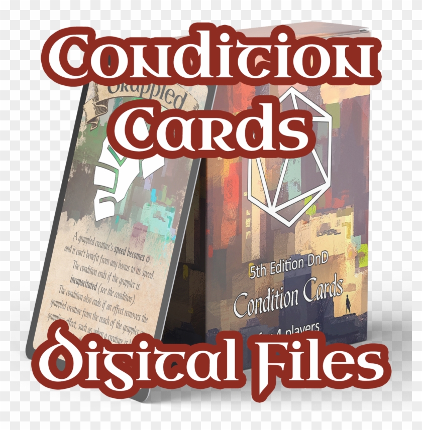 Condition Cards For Dnd Flyer Clipart (3865180) PikPng