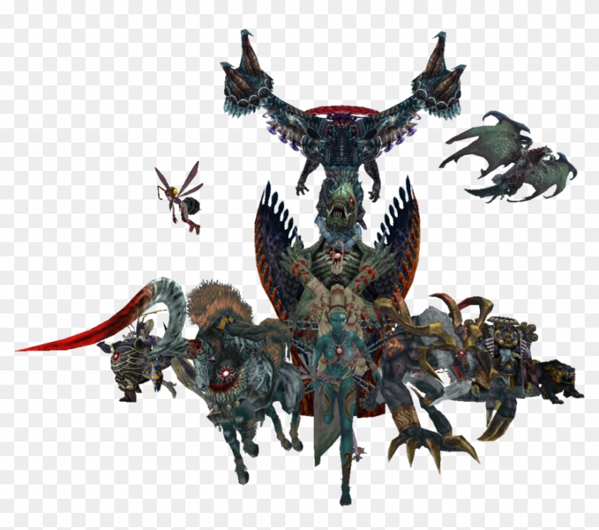 After Lady Yuna And Her Guardians Branded As Traitor - Final Fantasy X Dark Aeons Clipart