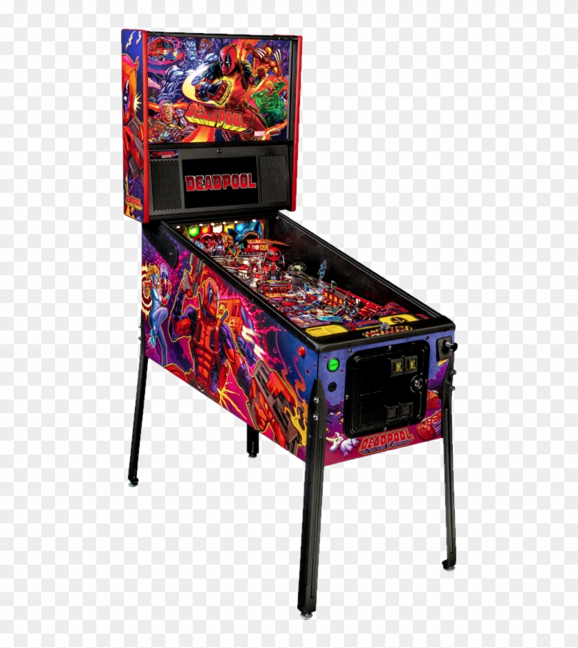 Stern Pinball - Deadpool Pinball Clipart
