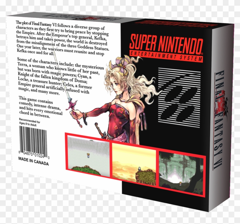 Final Fantasy Vi - Snes Clipart