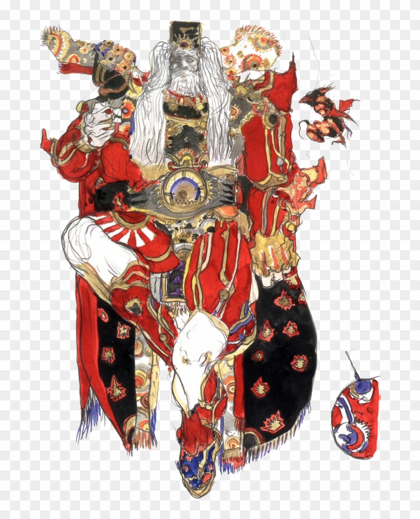 Final Fantasy Vi - Final Fantasy 6 Emperor Gestahl Clipart #3865510