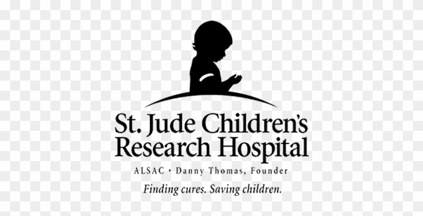 St Jude Logo Copy - St Jude Children's Research Hospital Clipart #3865512