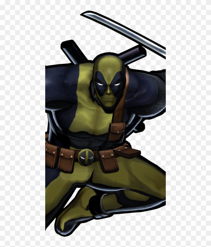 Deadpool Png Marvel Vs Capcom Clipart #3865758