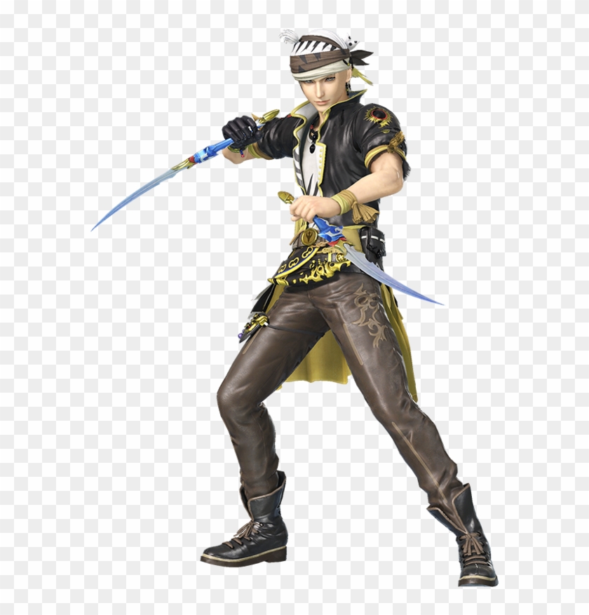 Making Your Favorite Characters Bald - Dissidia Final Fantasy Locke Png Clipart #3865799