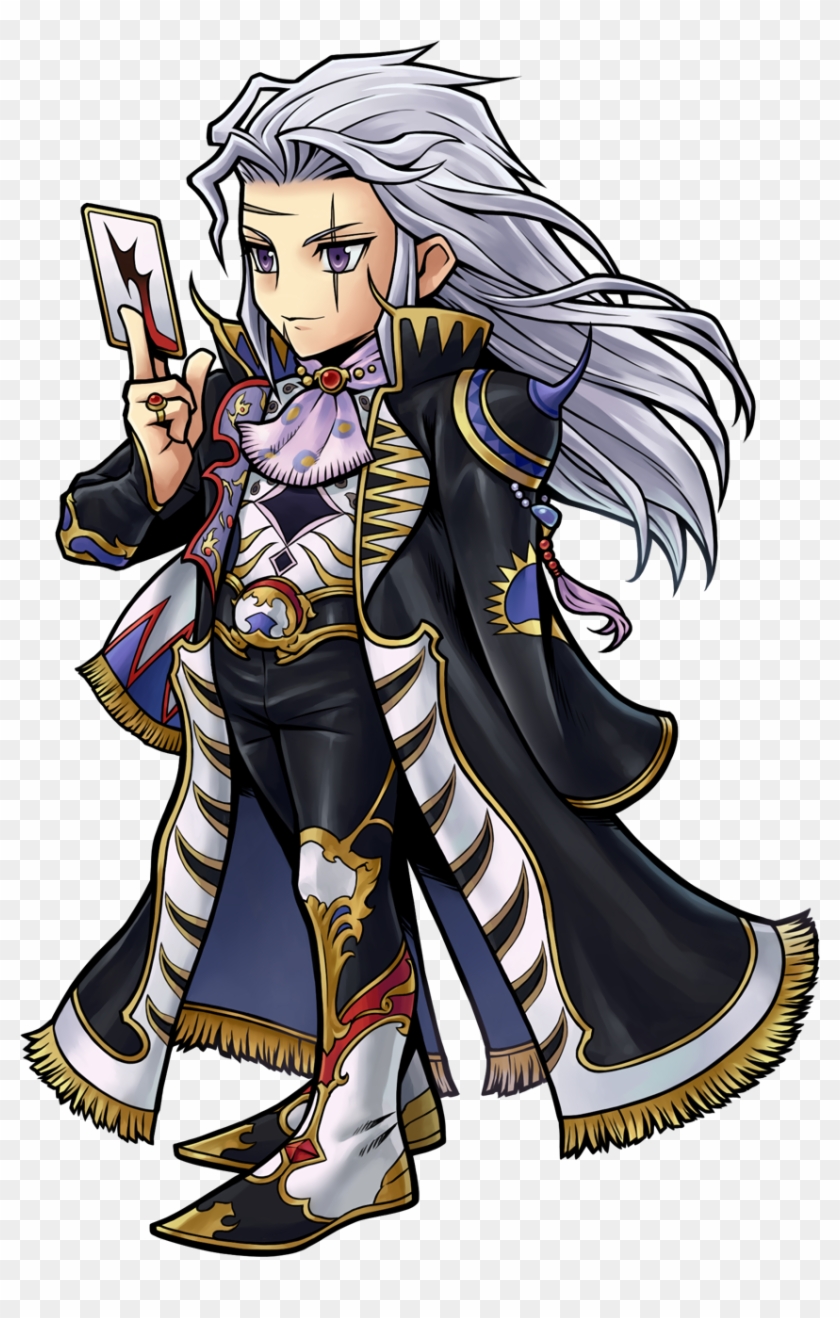 Dissidia Final Fantasy Opera Omnia - Dissidia Opera Omnia Setzer Clipart #3865830