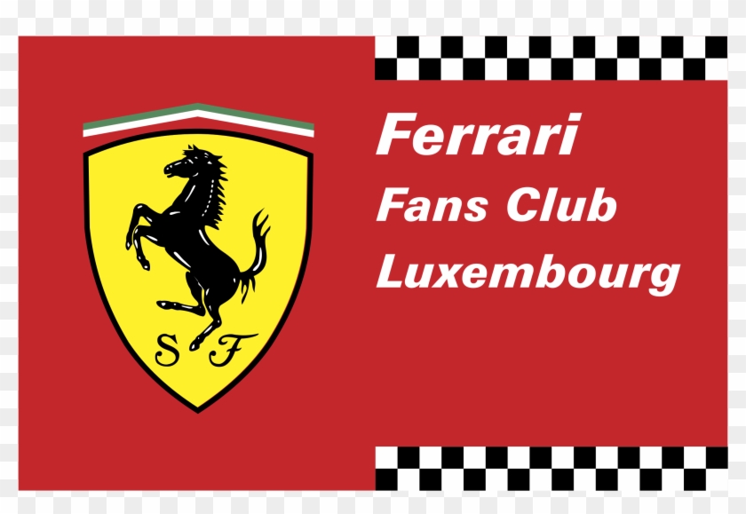 Ferrari Fans Club Luxembourg Logo Png Transparent - Ferrari S.p.a. Clipart #3865831
