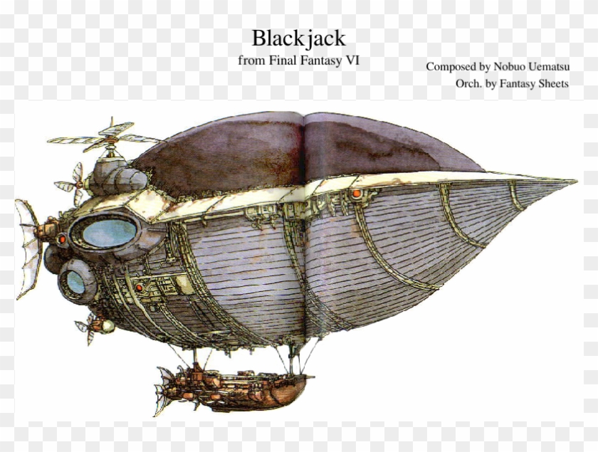 Final Fantasy Vi - Pathfinder Flip Mat Airship Clipart
