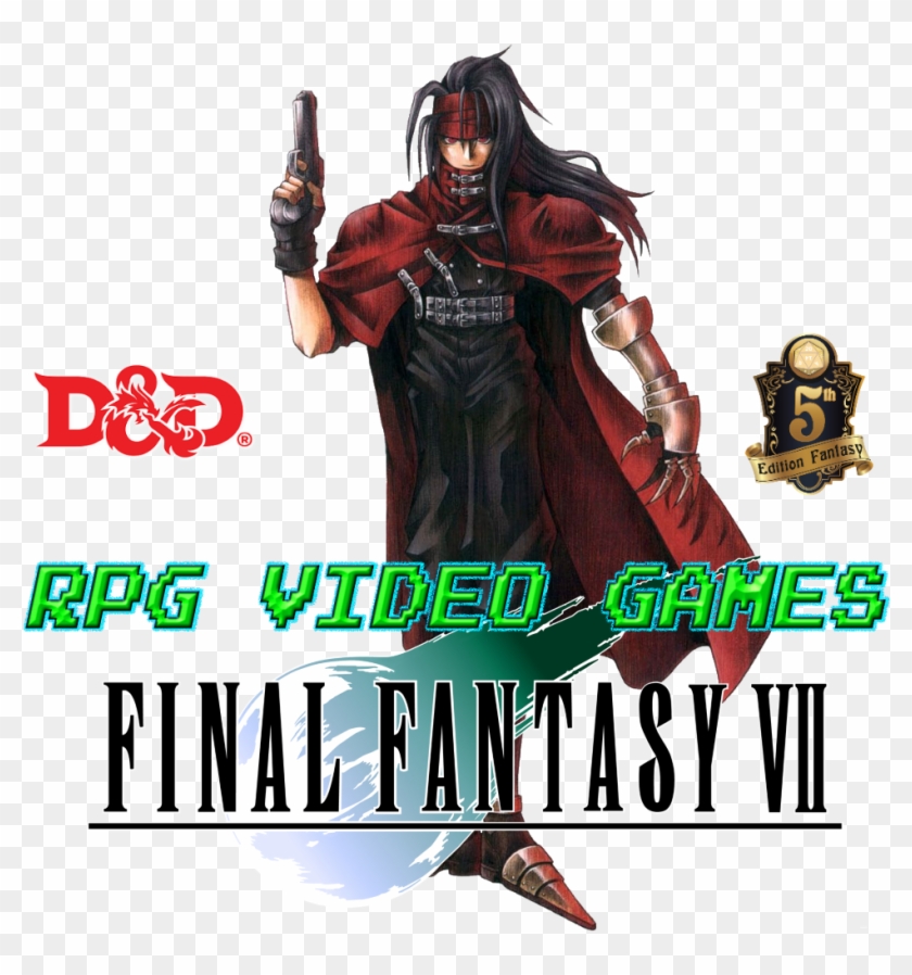 Final Fantasy 7 Vincent Valentine Dnd 5e - Vincent Valentine Ff7 Clipart