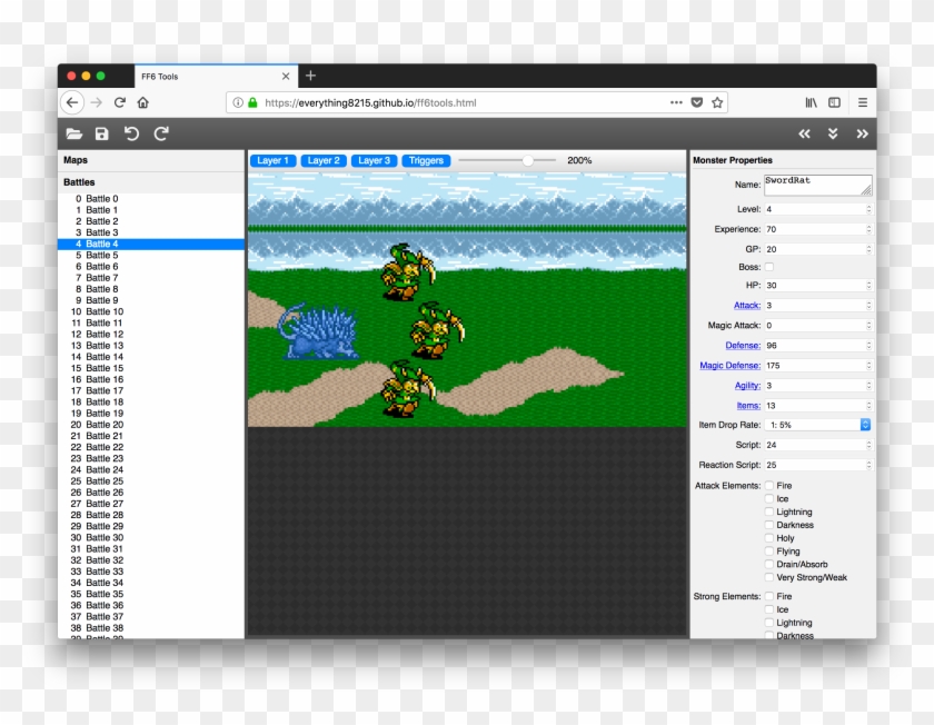 Ff6 Advance - Spoiler - Ff2u/ff4j - Spoiler - - Ff6 Ram Editor For Mac Clipart
