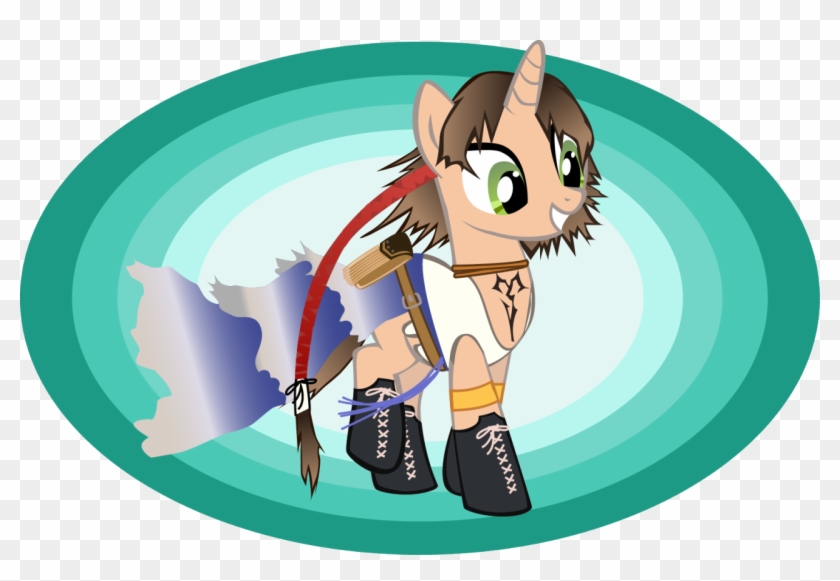Pony Volcano Pizza, Final Fantasy, Final Fantasy X-2, - Cartoon Clipart #3866158