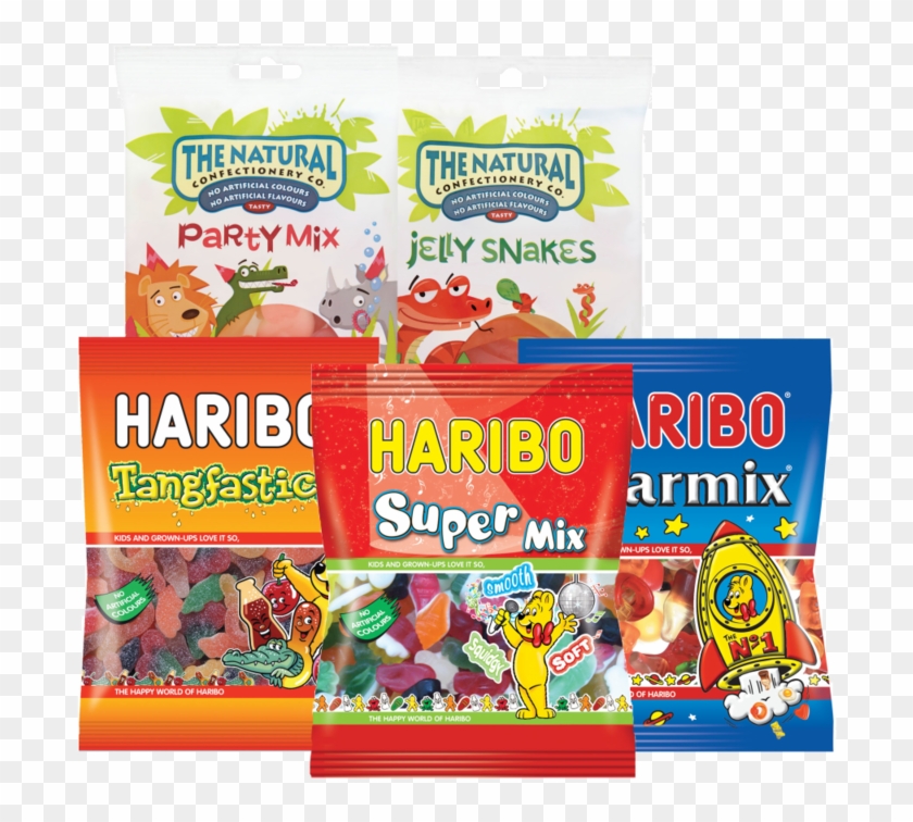 Haribo Natural Confectionery Co Selected Range - Haribo Tangfastics Png Clipart