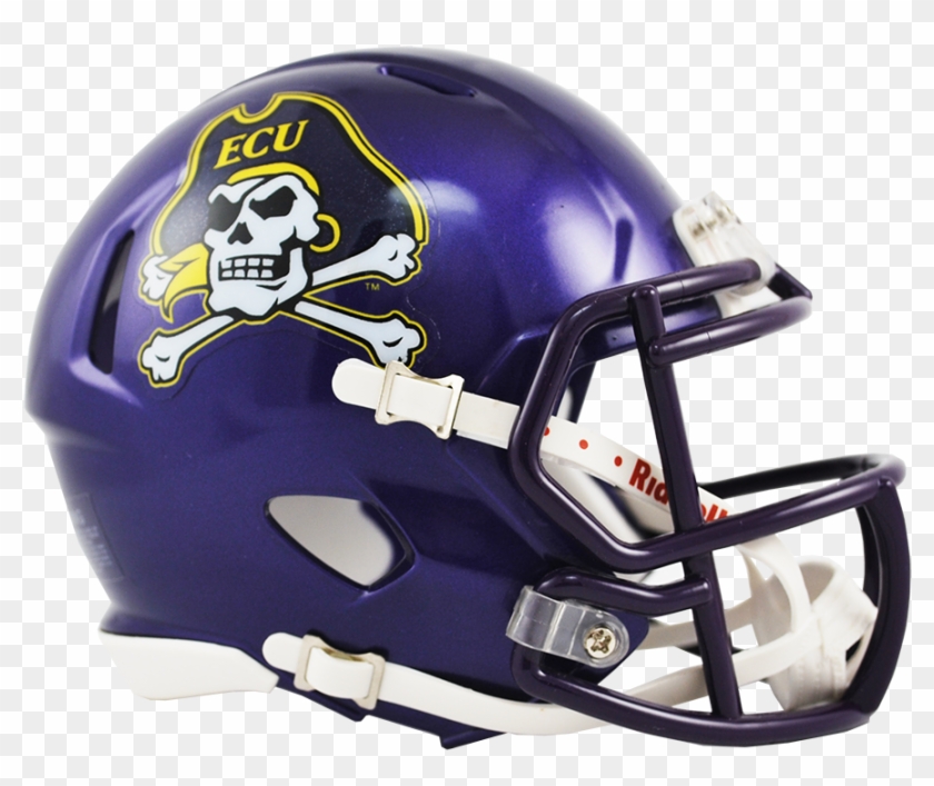 East Carolina Speed Mini Helmet - East Carolina Football Helmet Clipart #3866510